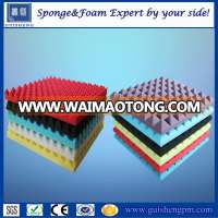 China Wholesale Sound Absorbing Acoustic Foam Panels with wedge/egg/pyramid shape